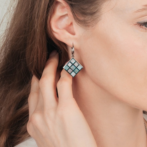 Серьги Fiore Luna, AE01361-2 BL фото 4